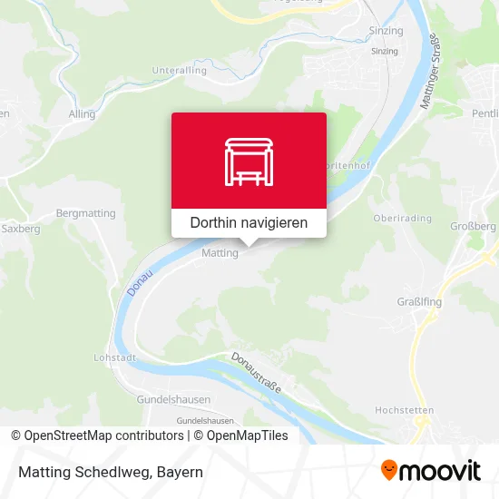 Matting Schedlweg Karte