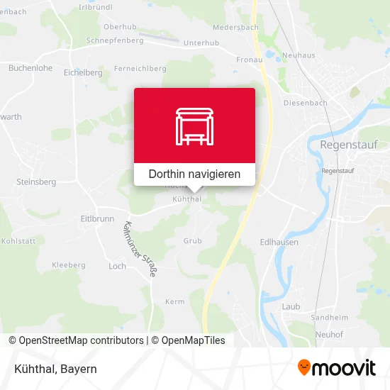 Kühthal Karte