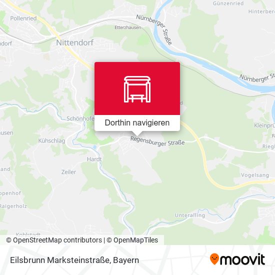 Eilsbrunn Marksteinstraße Karte