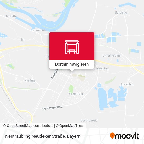 Neutraubling Neudeker Straße Karte