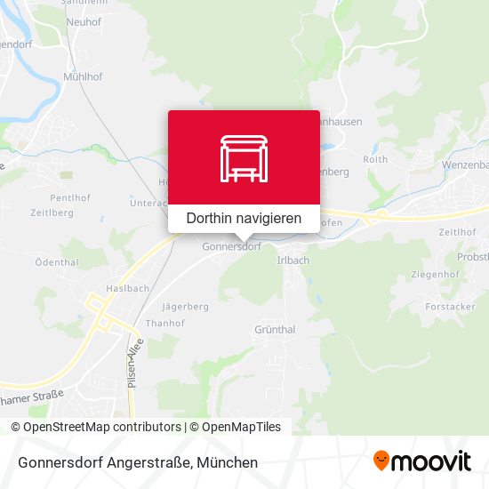 Gonnersdorf Angerstraße Karte