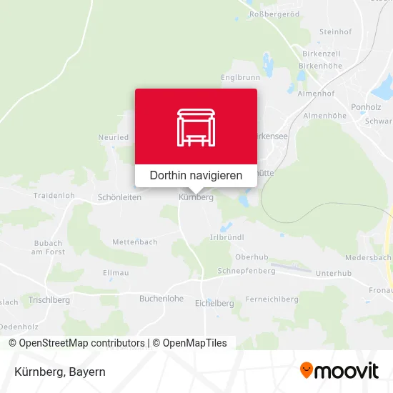 Kürnberg Karte