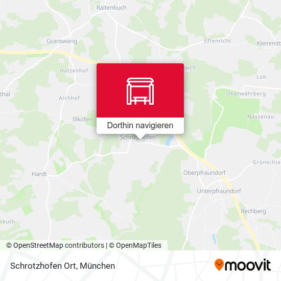 Schrotzhofen Ort Karte