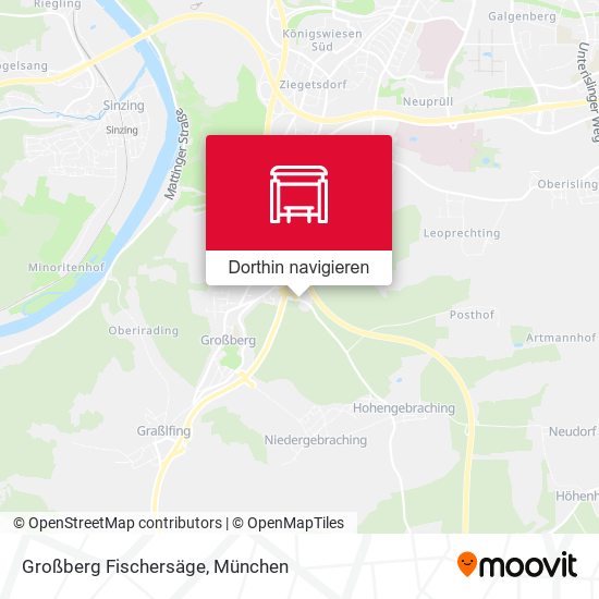 Großberg Fischersäge Karte