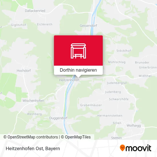 Heitzenhofen Ost Karte