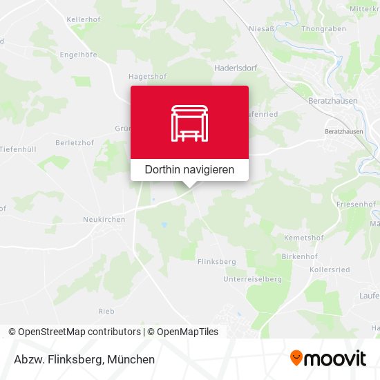 Abzw. Flinksberg Karte