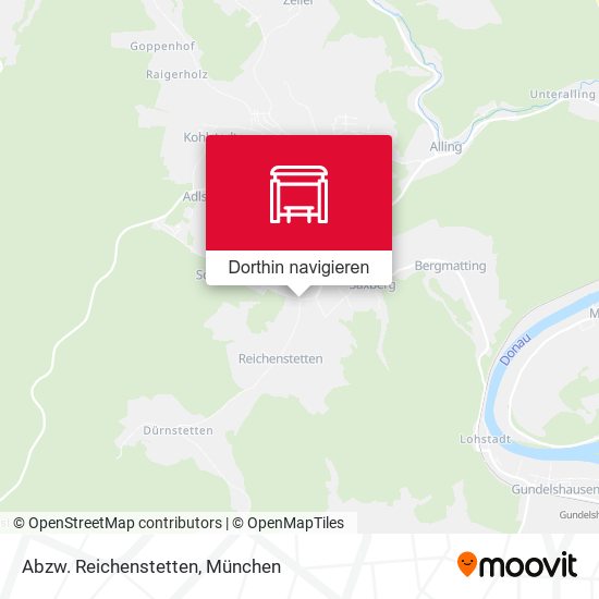 Abzw. Reichenstetten Karte