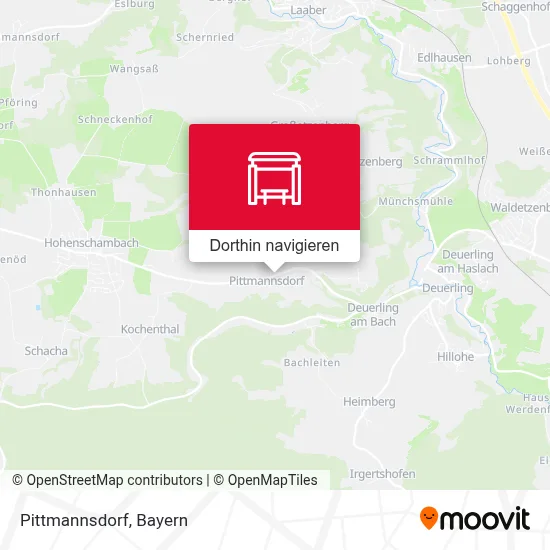 Pittmannsdorf Karte