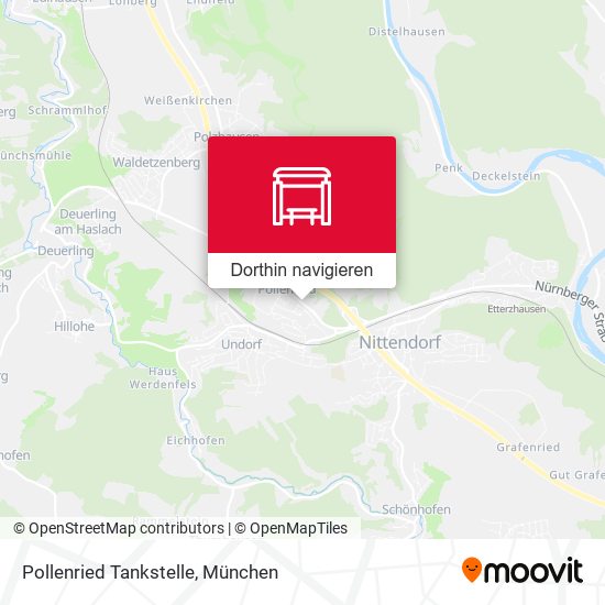 Pollenried Tankstelle Karte