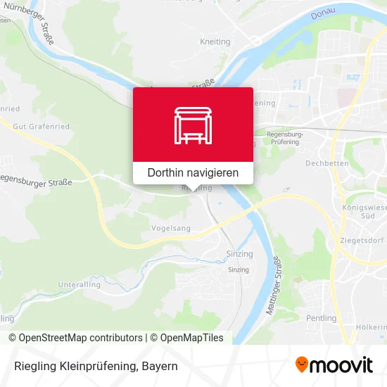 Riegling Kleinprüfening Karte