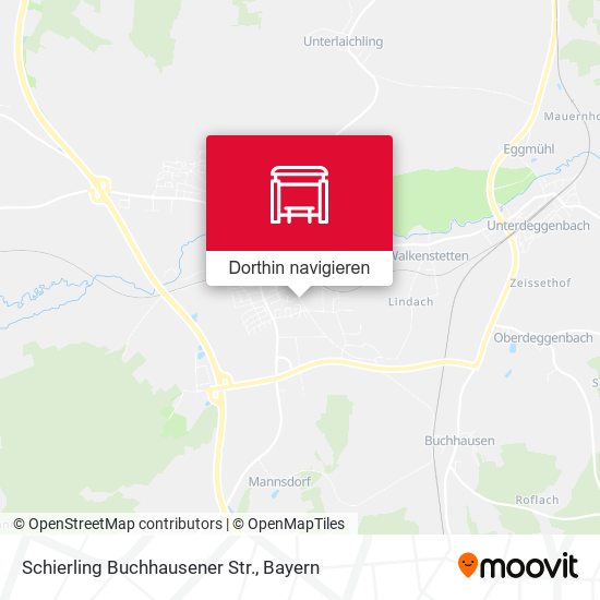 Schierling Buchhausener Str. Karte