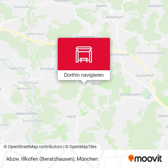 Abzw. Illkofen (Beratzhausen) Karte