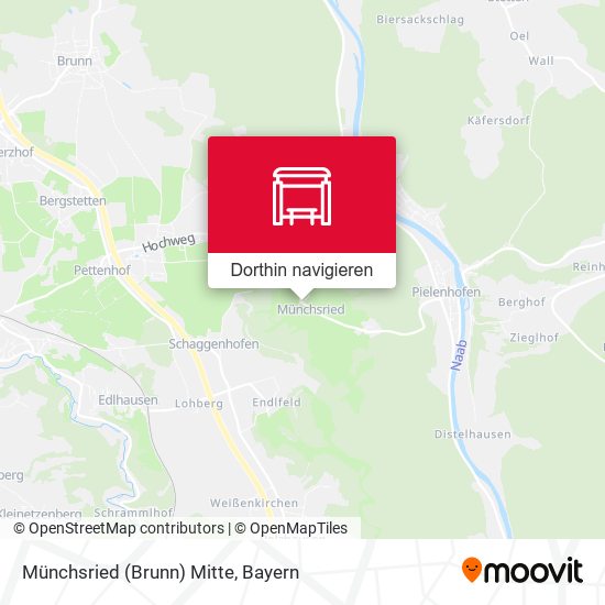 Münchsried (Brunn) Mitte Karte
