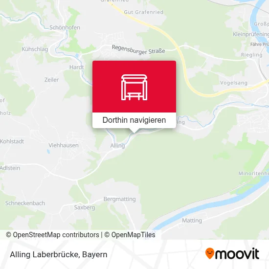 Alling Laberbrücke Karte