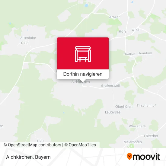 Aichkirchen Karte