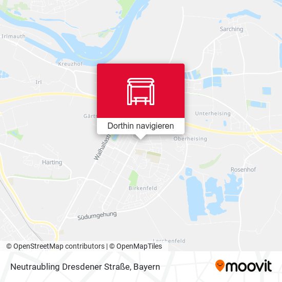 Neutraubling Dresdener Straße Karte
