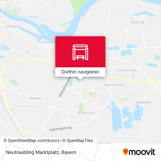 Neutraubling Marktplatz Karte