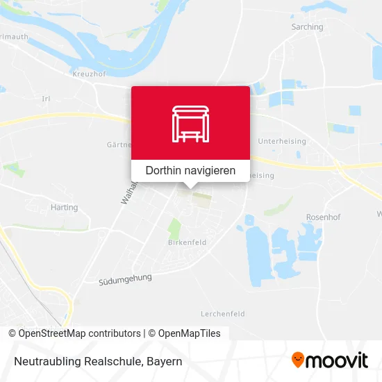 Neutraubling Realschule Karte