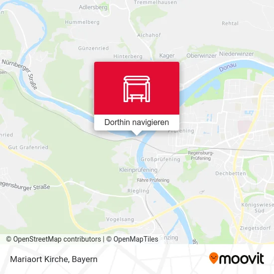 Mariaort Kirche Karte