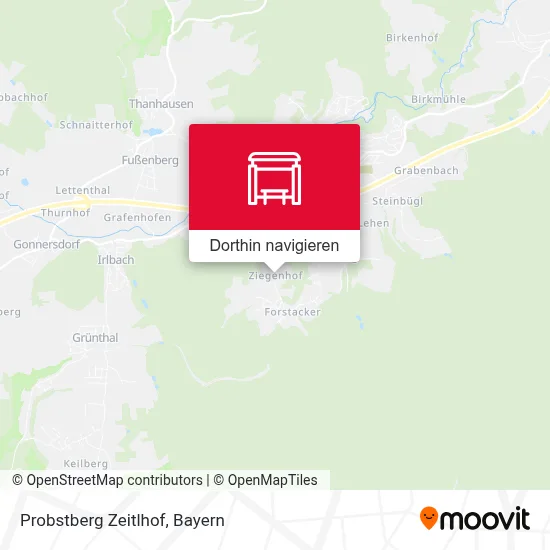 Probstberg Zeitlhof Karte