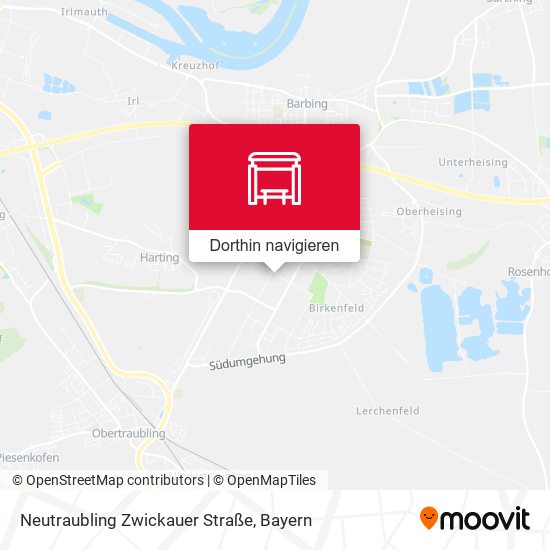 Neutraubling Zwickauer Straße Karte