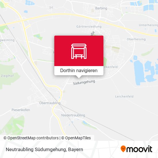 Neutraubling Südumgehung Karte
