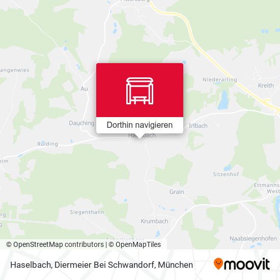 Haselbach, Diermeier Bei Schwandorf Karte