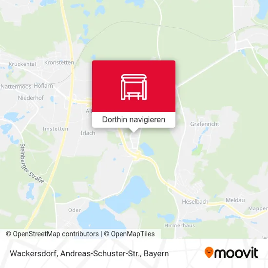 Wackersdorf, Andreas-Schuster-Str. Karte