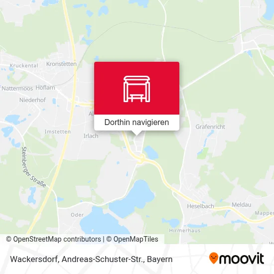 Wackersdorf, Andreas-Schuster-Str. Karte