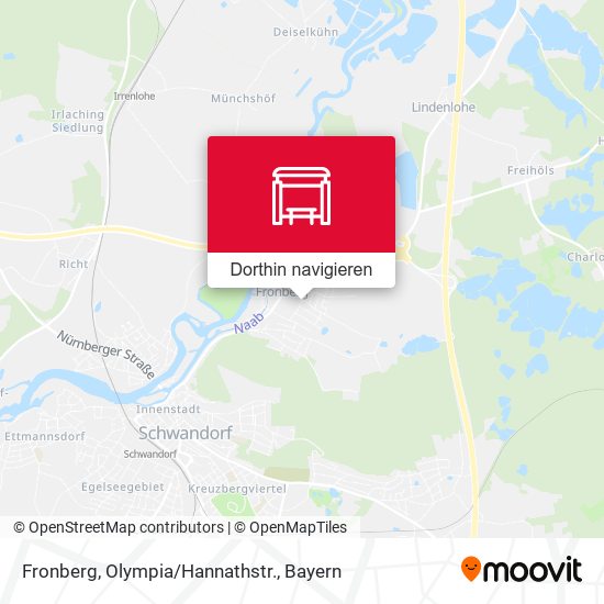 Fronberg, Olympia/Hannathstr. Karte