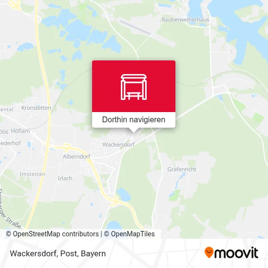 Wackersdorf, Post Karte