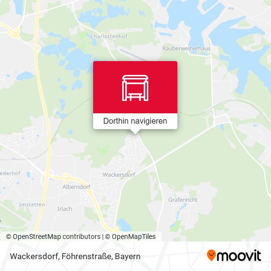 Wackersdorf, Föhrenstraße Karte
