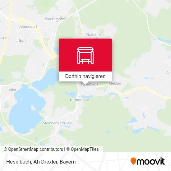 Heselbach, Ah Drexler Karte