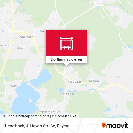 Heselbach, J.-Haydn-Straße Karte