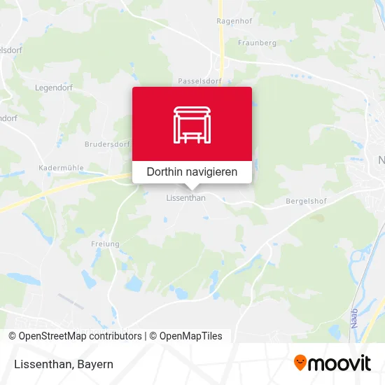 Lissenthan Karte