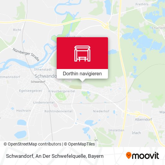 Schwandorf, An Der Schwefelquelle Karte