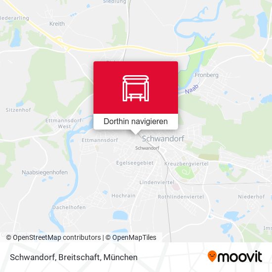 Schwandorf, Breitschaft Karte