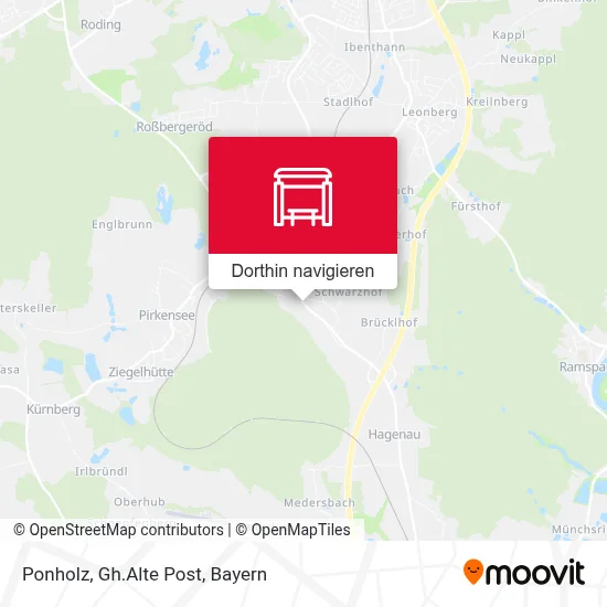 Ponholz, Gh.Alte Post Karte