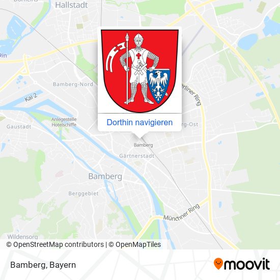 Bamberg Karte