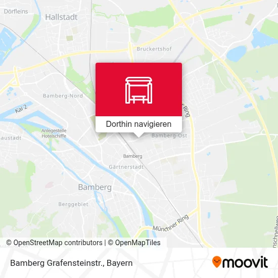 Bamberg Grafensteinstr. Karte