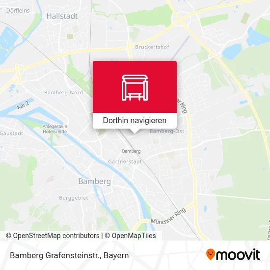 Bamberg Grafensteinstr. Karte