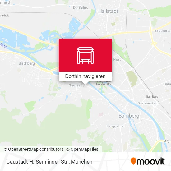 Gaustadt H.-Semlinger-Str. Karte