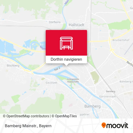Bamberg Mainstr. Karte