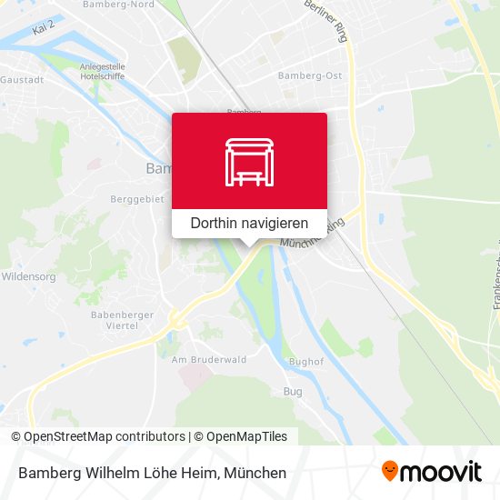 Bamberg Wilhelm Löhe Heim Karte