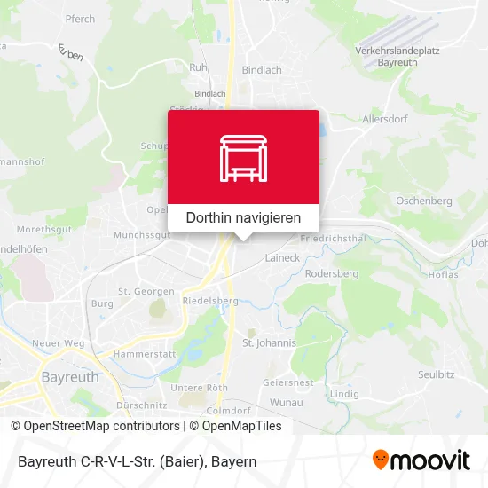 Bayreuth C-R-V-L-Str. (Baier) Karte