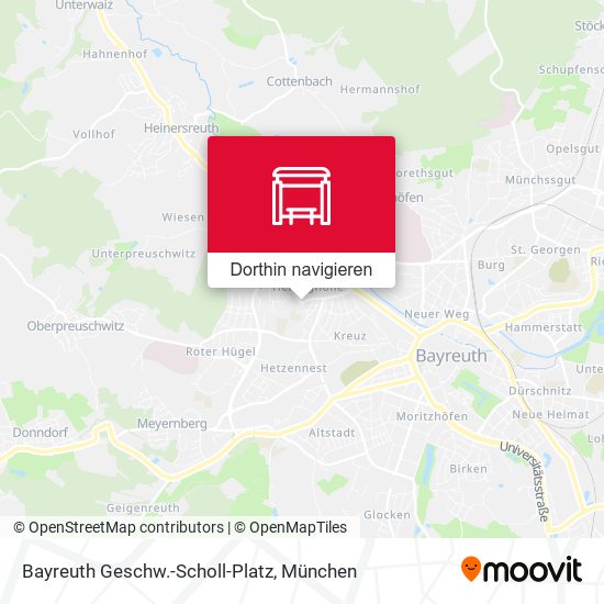 Bayreuth Geschw.-Scholl-Platz Karte