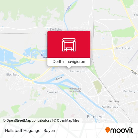 Hallstadt Heganger Karte