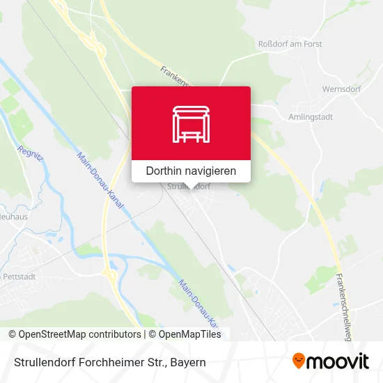 Strullendorf Forchheimer Str. Karte