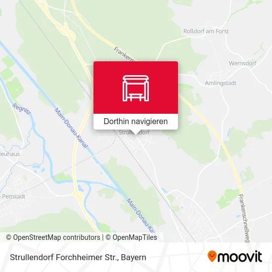 Strullendorf Forchheimer Str. Karte