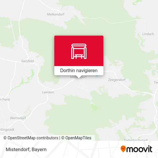 Mistendorf Karte